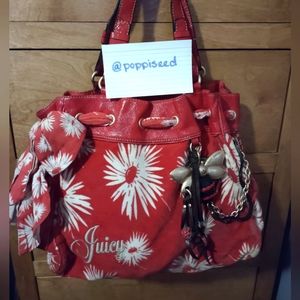 Red Poinsettia Juicy Bag